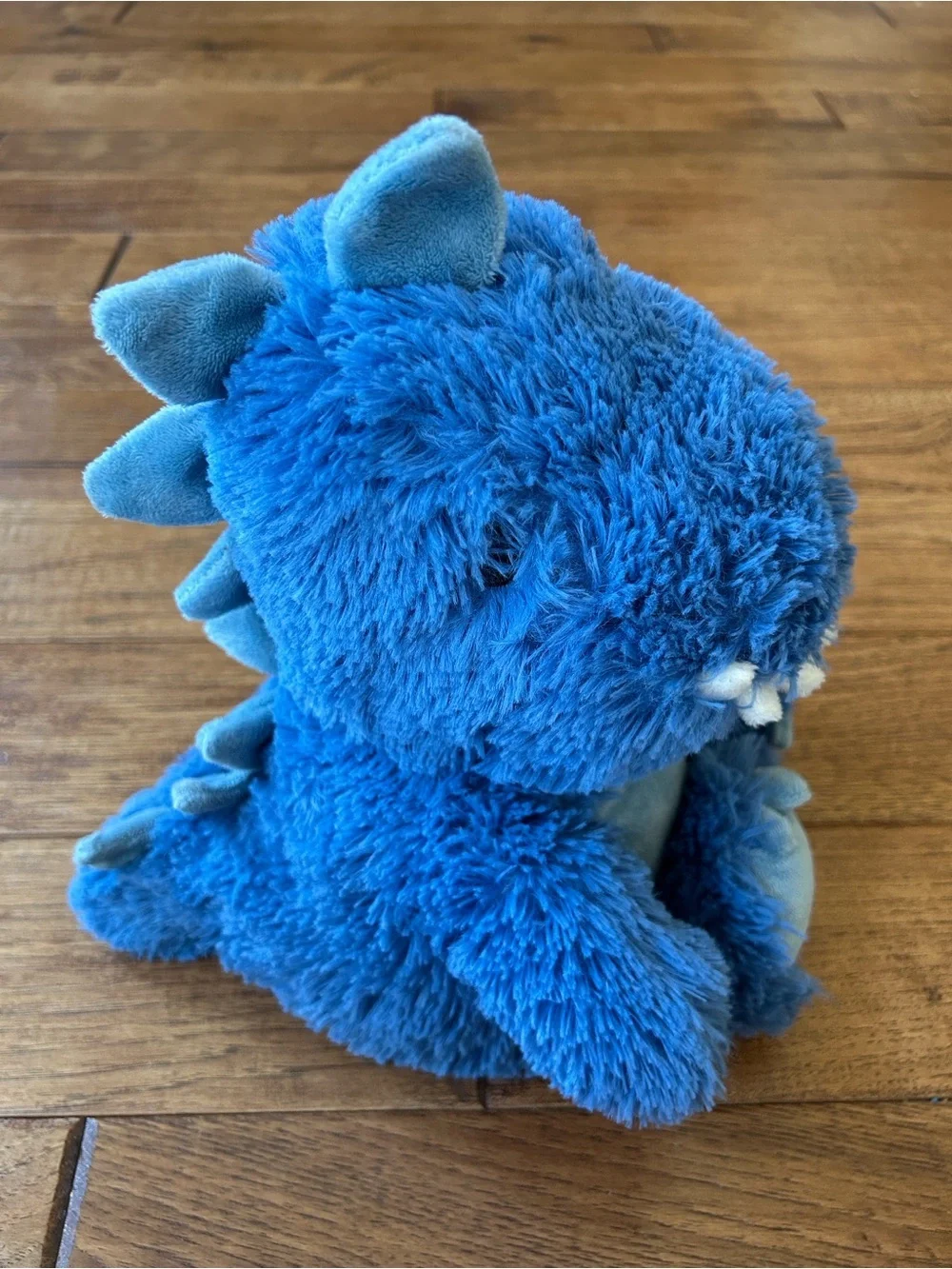 Warmies T-Rex Warmies Blue Dinosaur Weighted Lavender Stuffed Animal Plush